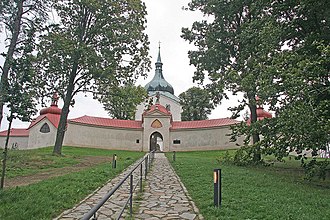 Pilgrimage Church of St. John of Nepomuk at Zelenรก Hora